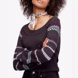 Free People Fairground Thermal Sweater